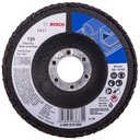 Ver imagem 1 de Disco Flap Bosch X421 Óxido Alumínio De 115mm G80 - 2608619908 - BOSCH Disco Flap Bosch X421 Ø115mm