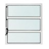Janela de Alumínio Branco Vitro Basculante CMC Modular - 0.60 (L) X 0.60 (A) - 1
