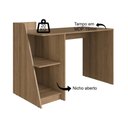 Ver imagem 4 de Mesa Escrivaninha 120cm Ms4820 Mel Prolar