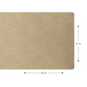 Ver imagem 5 de 1 Caminho Trilho Mesa Impermeável PVC Juta Bege 42x140