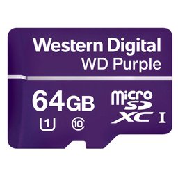 Cartão Micro Sd Intelbras 32tbw 64gb para Segurança Eletrônica - Roxo - 4600163/32tbw - 1