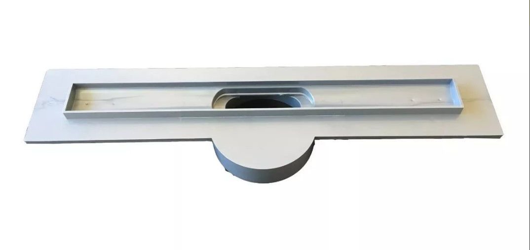 Ralo Linear Grelha Inox 400x30mm Sifonado Saida 5cm - 7