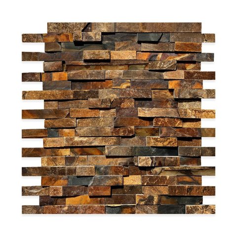 Revestimento Pedra Natural Ferruzzano 5cm Livre Pedra Ferro