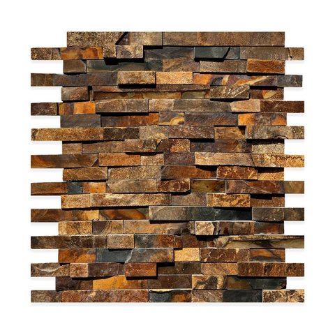 Revestimento Pedra Natural Ferruzzano 5cm Livre Pedra Ferro