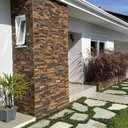 Ver imagem 3 de Revestimento Pedra Natural Ferruzzano 5cm Livre Pedra Ferro Marrom