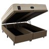 Cama Box Baú Bipartida com Colchão Casal Simmons Molas Ensacadas Cleveland 138x188 - 1