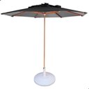 Ver imagem 7 de Kit 2 Chaises 1 Mesa 4 Cadeiras 1 Mesinha Ombrelone com Base Preto