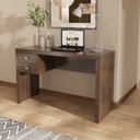 Ver imagem 1 de Mesa para Escritório Engrossurada 1,17m 2gav Me4123 Tecno Mobili - Rústico