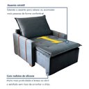 Ver imagem 7 de Poltrona do Papai Retrátil e Reclinável Base Madeira Maciça Paris