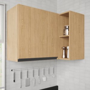 Armário Aéreo Canto Reto Nara CabeCasa MadeiraOriginals