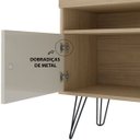 Ver imagem 6 de Rack para Tv até 60 Polegadas Liberty 4 Portas Carvalho/off White - Artely