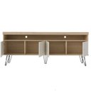 Ver imagem 4 de Rack para Tv até 60 Polegadas Liberty 4 Portas Carvalho/off White - Artely
