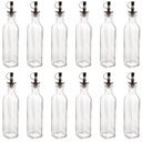 Ver imagem 1 de Kit 12 Garrafas de Vidro 270ml Azeite Vinagre com Bico Dosad