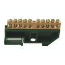 Ver imagem 1 de Barramento Terra Din 10 Ligações Tramontina com Suporte Verde Tramontina