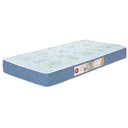 Ver imagem 1 de Colchão Solteiro Sleep Max Espuma D45 78x188x15cm Branco-azul - Castor