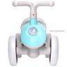 Bicicleta Infantil de Equilíbrio Scooter 4 Rodas Verde - Buba - 3