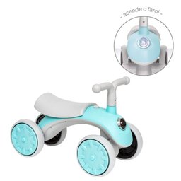 Bicicleta Infantil de Equilíbrio Scooter 4 Rodas Verde - Buba - 4