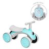 Bicicleta Infantil de Equilíbrio Scooter 4 Rodas Verde - Buba - 4