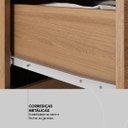 Ver imagem 6 de Guarda Roupa Solteiro 4 Portas e 2 Gavetas Lótus - Amêndola Touch