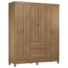 Guarda Roupa Casal Flash Ii 6 Portas 2 Gavetas Amendola Bnn Decor - 2