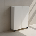 Ver imagem 1 de Armario Compacto Multiuso Branca 2 Portas – Entrega Montada, Garantia 12 Anos – Pôr Design