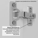 Ver mais imagens de Guarda Roupa Modulado 3 Portas e 2 Gavetas 101cm Veneza Luciane Móveis
