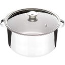 Ver imagem 1 de Panela Inox 32cm 10Litros com tampa de Vidro e alça Zanella