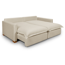 Ver imagem 2 de Sofá Retrátil Reclinável com Molas Ensacadas Osíris Tecido Linho 2,00m