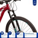 Ver imagem 3 de Bicicleta MTB Caloi Atacama Feminina Aro 29 - 2021 - 17" - 27 Velocidades - Vinho