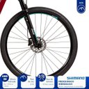 Ver imagem 4 de Bicicleta MTB Caloi Atacama Feminina Aro 29 - 2021 - 17" - 27 Velocidades - Vinho