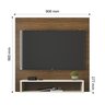 Painel para TV 32 Polegadas Paris Freijo Off White Hg Milani Store - 3