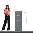 Ver imagem 6 de Arquivo de Madeira 4 Gavetas Of04gp25