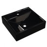 Cuba para Banheiro Quadrada Preto Q39 - Compace - 2