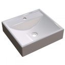 Ver imagem 2 de Cuba para Banheiro Quadrada Bege Q39 - Compace