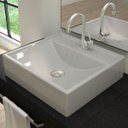 Ver imagem 1 de Cuba para Banheiro Quadrada Cinza Q39 - Compace