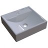 Cuba para Banheiro Quadrada Cinza Q39 - Compace - 2