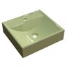 Cuba para Banheiro Quadrada Verde Acqua Q39 - Compace - 2