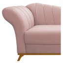 Ver imagem 7 de Diva Recamier Vanessa 160cm Lado Direito Suede Doce Sonho Móveis Rosê