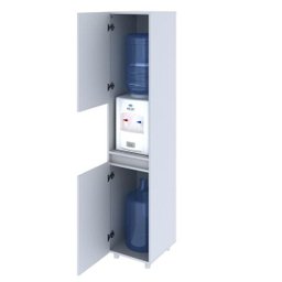 Armário Fechado para Bebedouro 35,8cm 2 Portas Bl3312 Tecno Mobili - Branco - 3
