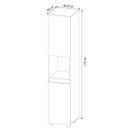 Ver imagem 6 de Armário para Bebedouro Fechado 2 Portas BL3312 Branco - Tecno Mobili