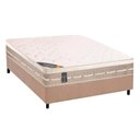 Ver imagem 1 de Cama Box Casal: Colchão Molas Castor Tecnopedic Premium + Base CRC Suede Bege(138x188)