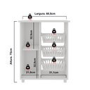 Ver mais imagens de Balcão Cozinha Fruteira Genialflex Lucy Branco