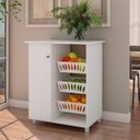 Ver imagem 1 de Balcão Cozinha Fruteira Genialflex Lucy Branco