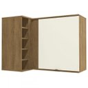 Ver imagem 1 de Armário Aéreo Cozinha 98 cm Lótus 1 Porta J749 Freijó/Off White - Kappesberg