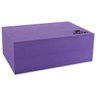 Bloco de Yoga - 22cm x 8cm x 15cm - Roxo - Muvin - BLY-200 - 1
