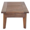 Ver imagem 3 de Mesa de Centro Retangular Rústica 100cm em Madeira Maciça - Natural