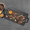 Ver imagem 3 de Chapa Retangular Tramontina Fargo Ferro Fundido Pre-seasoned 37 Cm 2,3 L Preta