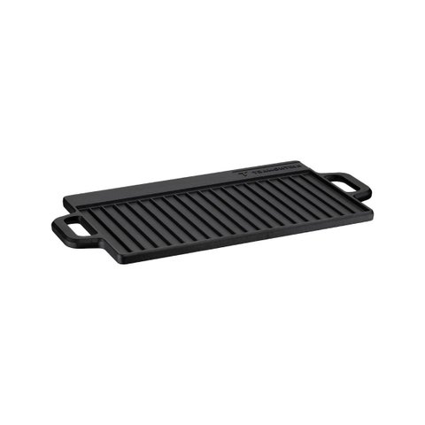 Chapa Retangular Tramontina Fargo Ferro Fundido Pre-seasoned 37 Cm 2,3 L Preta
