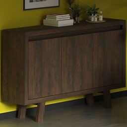 Balcão Multiuso Buffet Aparador 3 Portas Várias Cores Me4120 Tecno Mobili - - 1