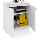 Ver imagem 6 de Armário para Escritório Concord 2 Portas com Chave Branco - Pnr Móveis